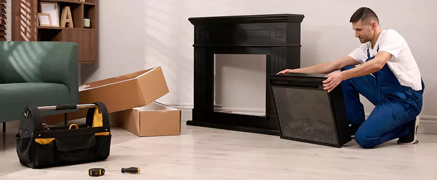 Old Rusted Metal Fireplace Repair And Replacement in Buckeye, AZ